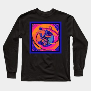 Retro Abstract Art T-Shirt Long Sleeve T-Shirt